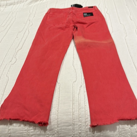 Paige Hoxton Straight Ankle High Rise Jeans 30 - Picture 5 of 6